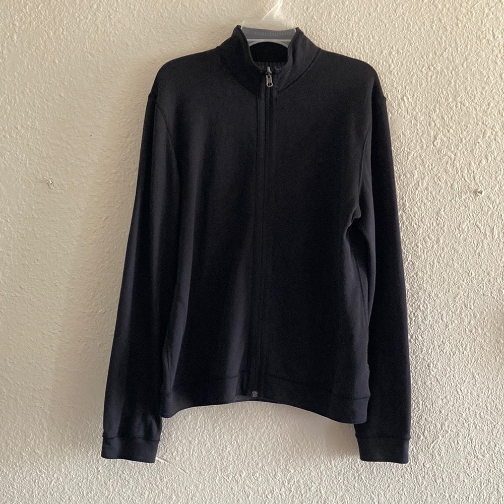 HUGO BOSS Reversible Zippered Lightweight Sweater/Preowned